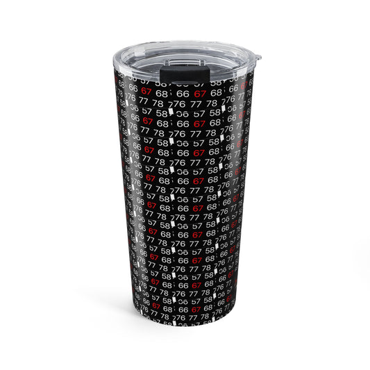 6ix7 Pattern 20oz Tumbler | Sleek Travel Mug for Daily Hydration