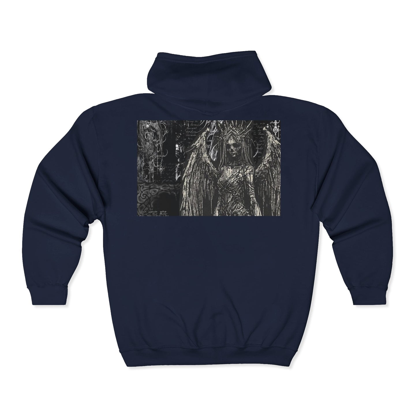 Funky Graphic Zip - Up Hoodie, Unisex Hoodie, Streetwear Sweatshirt, Birthday Gift, Casual Jacket, Graphic Apparel - Seasonly