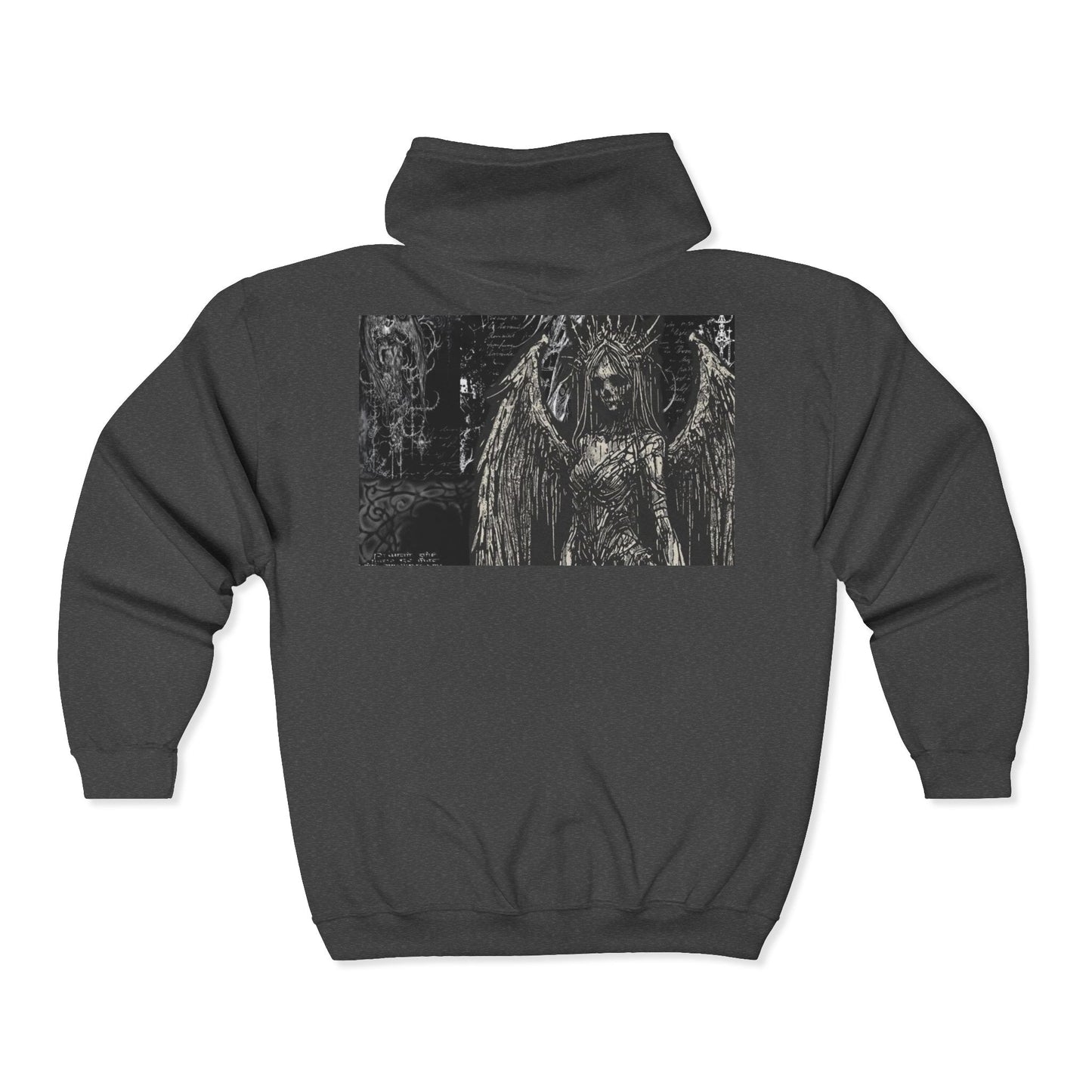Funky Graphic Zip - Up Hoodie, Unisex Hoodie, Streetwear Sweatshirt, Birthday Gift, Casual Jacket, Graphic Apparel - Seasonly