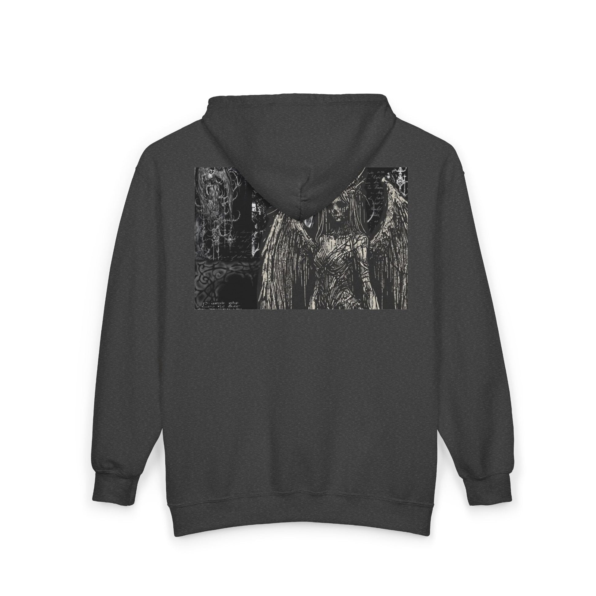 Funky Graphic Zip - Up Hoodie, Unisex Hoodie, Streetwear Sweatshirt, Birthday Gift, Casual Jacket, Graphic Apparel - Seasonly